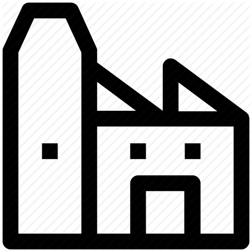 Factory, Industry, Mill, Power Plant, Production Unit Icon
