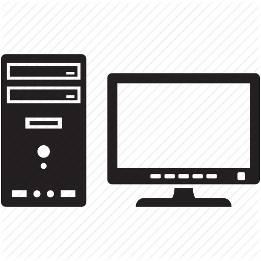 Computer, Desktop, Display, Monitor, Pc, System, Unit Icon