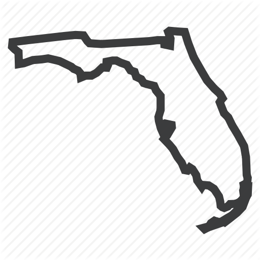 American, Florida, Location, Map, Navigation, State, United States