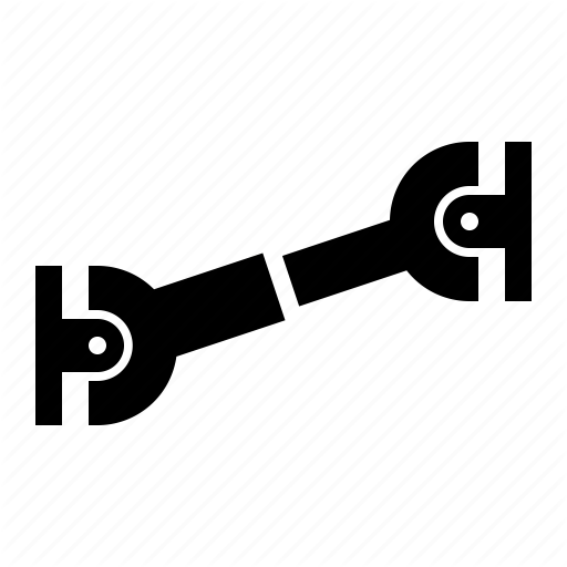 Drive, Equipment, Joint, Mechanical, U, Universal Icon