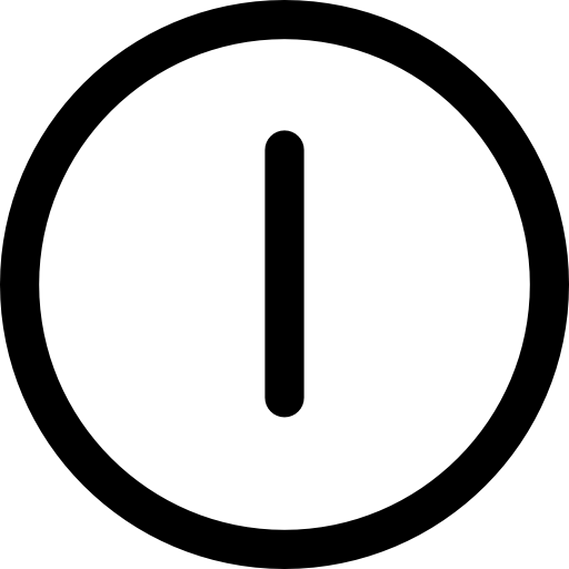 Power On Universal Symbol Icons Free Download