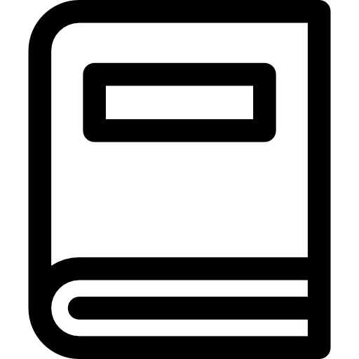 Book Icon Minimal Universal Theme Freepik