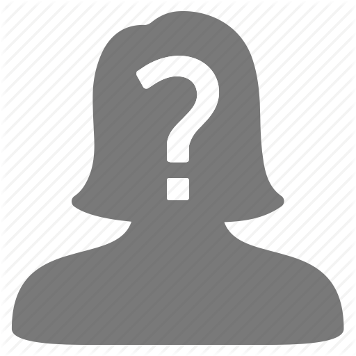 Management, Unidentified, Unknown, User, Visitor, Woman Icon