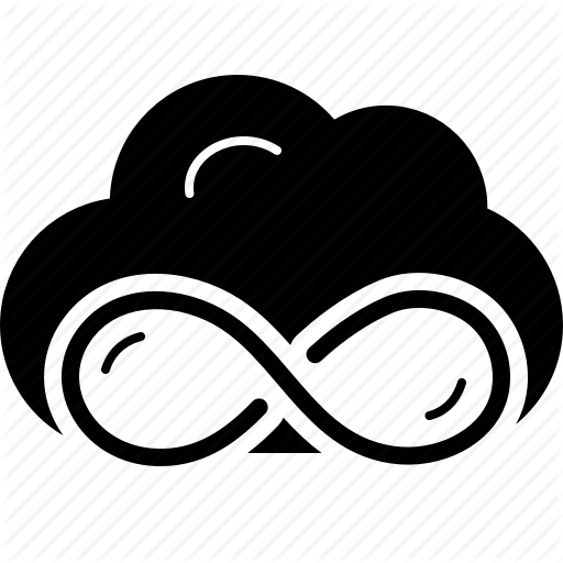Cloud, Storage, Unlimited Icon