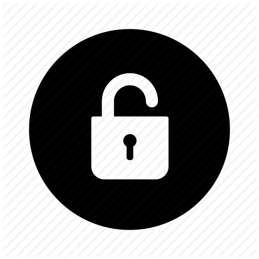 Lock, Unlock, Unlocked Icon