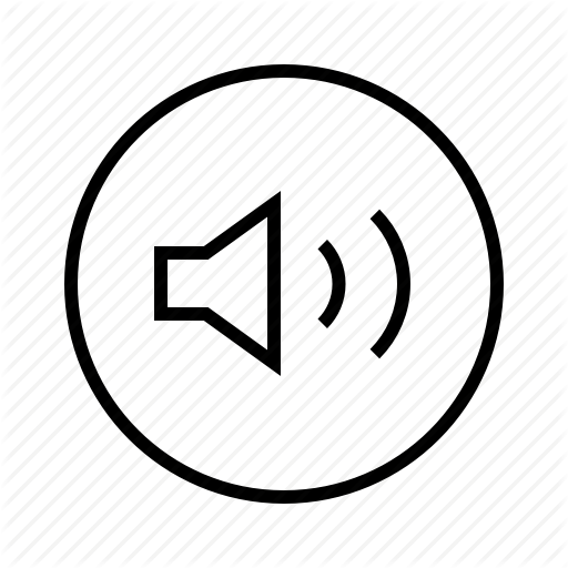 M, Sound On, Unmute Icon