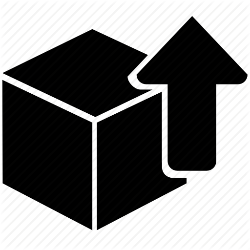 Box, Pack, Package, Storage, Unpack, Up Icon