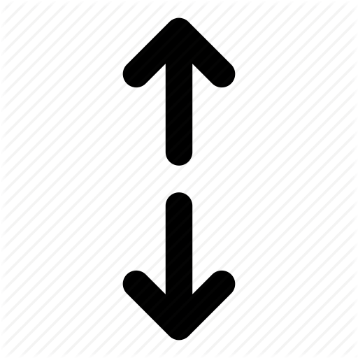 Arrow, Arrows, Direction, Down, Download, Guidance, Up Icon