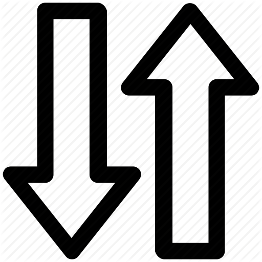Arrow, Down, Down Arrow, Transfer, Up, Up Arrow Icon