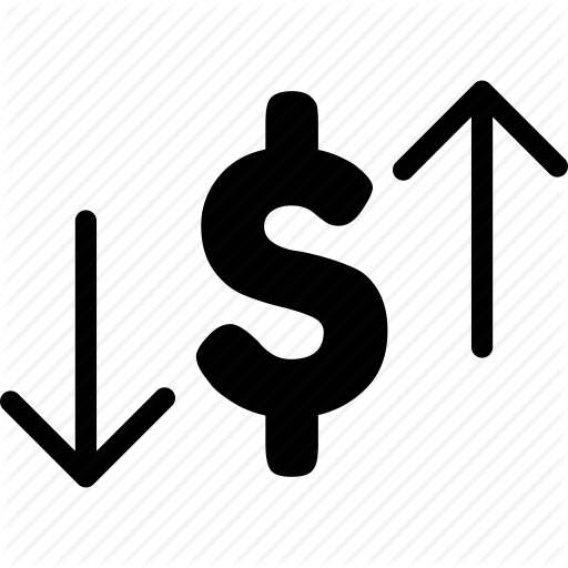 Business, Dollar, Price, Sale, Up Down Icon