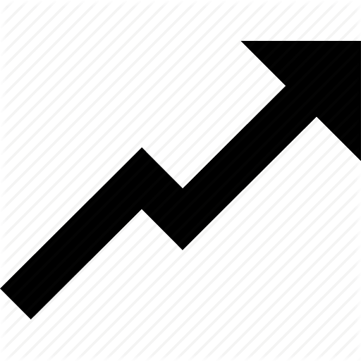 Graph With Arrow Icons