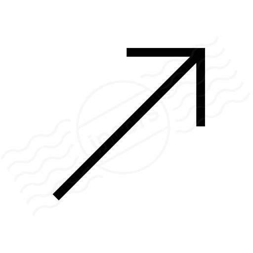 Iconexperience I Collection Arrow Up Right Icon