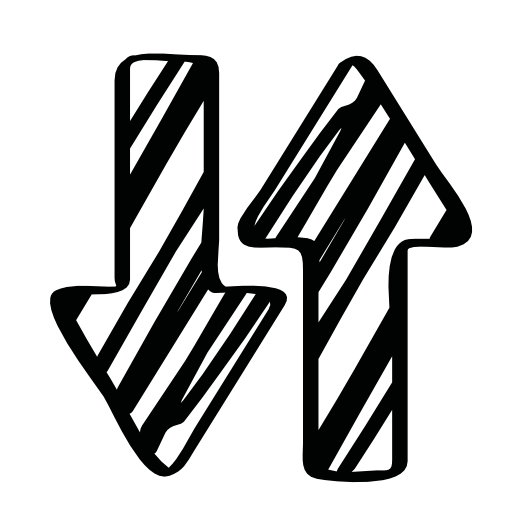 Page Up And Down Arrow Icons Free Icons Download