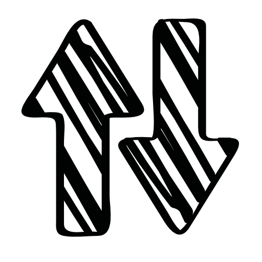 Up And Down Arrow Icons Free Icons Download