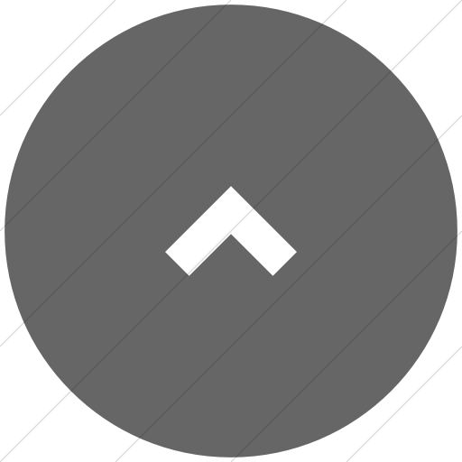 Flat Circle White On Gray Raphael Chevron Arrow Up Icon