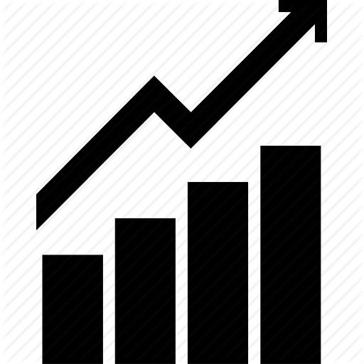 Graph With Arrow Icons