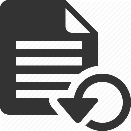 Document, File, Page, Refresh, Reload, Sync, Update Icon