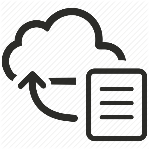 Cloud, Document, File, Upload, Upload Document Icon