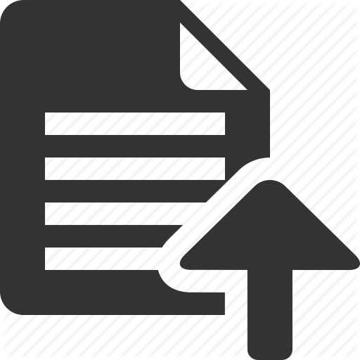 Document, File, Page, Sheet, Text, Up, Upload Icon