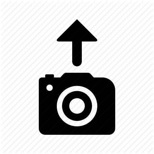 Camera, To, Upload Icon