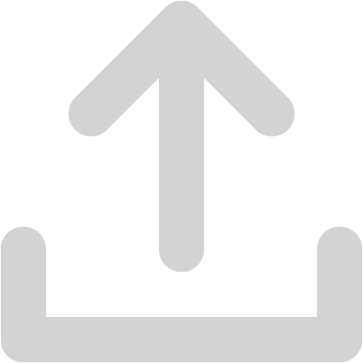 Light Gray Upload Icon
