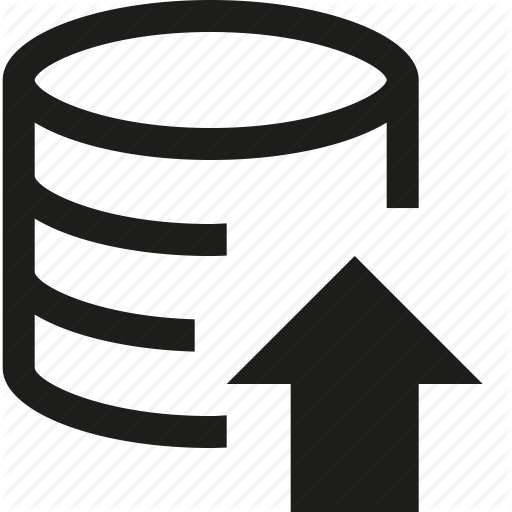 Database, Upload Icon