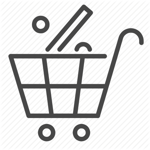 Cart, Discount, Percent, Sale, Shopping Icon