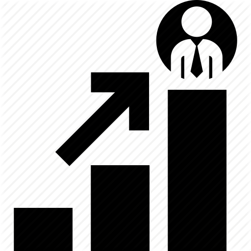 Career, Executive, Promotion, Up, Work Icon