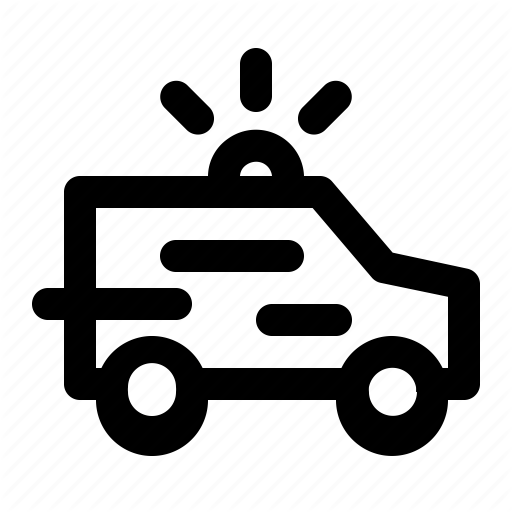 Ambulance, Driver, Emergency, Medical, Paramedic, Urgent Icon