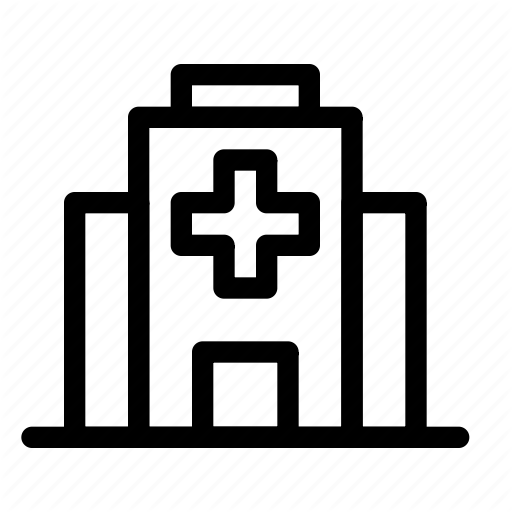 Building, Care, Clinic, Emergency, Health, Hospital, Urgent Icon