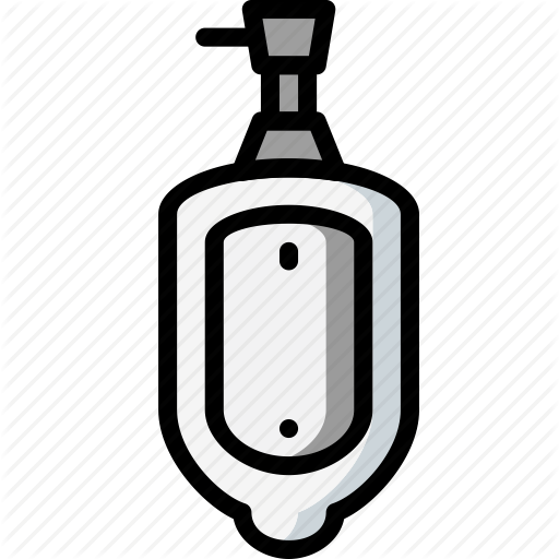 Bathroom, Color, Restroom, Urinal Icon