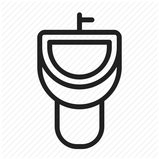 Bathroom, Pissoir, Toilet, Urinal Icon