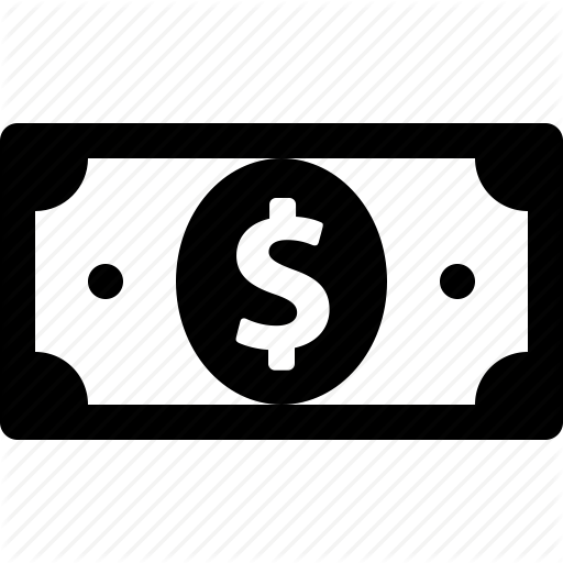 Banknote, Bill, Cash, Currency, Dollar, Money, Us Icon