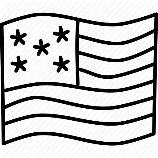 American, Flag, Thanksgiving, Usa Icon