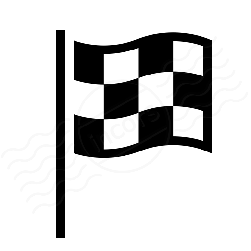 Iconexperience I Collection Signal Flag Checkered Icon