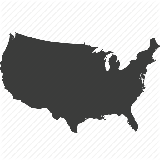 Usa Map Icon Aahealthcare