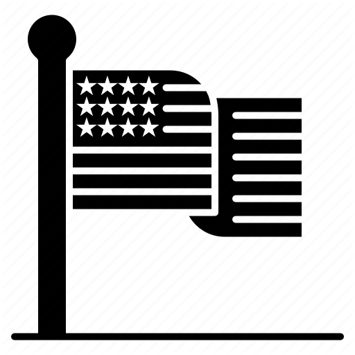 American, Flag, Thanksgiving, Usa Icon