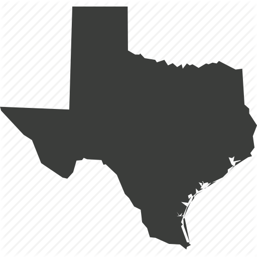 America, Location, Map, State, Texas, Usa Icon