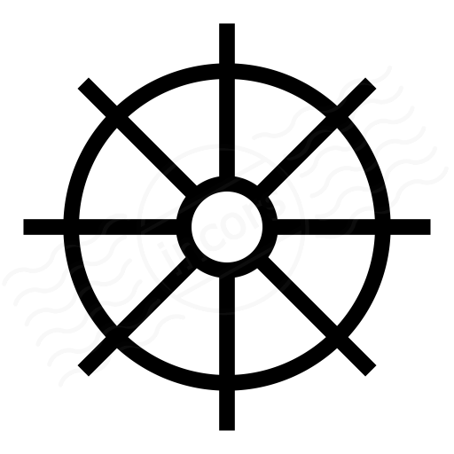 Iconexperience I Collection Ships Wheel Icon