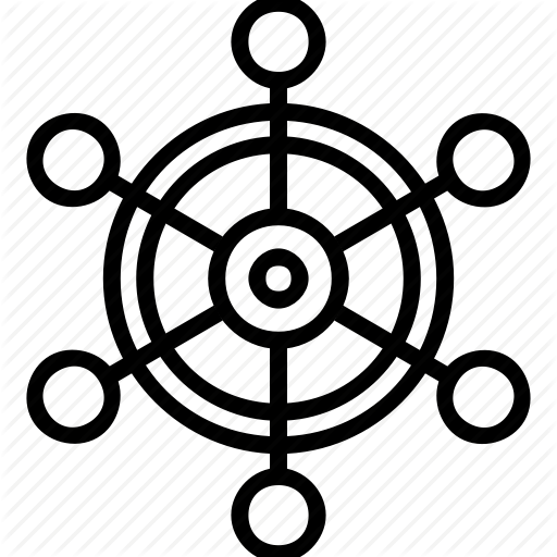 Compass, Direction, Navigation, Navy, Ship Wheel, Steering Icon