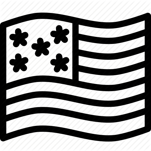American, Flag, Thanksgiving, Usa Icon