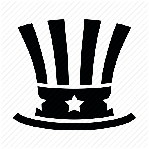 Day, Hat, Independence, Stars, Usa Icon