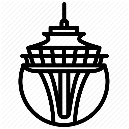 Landmark, Seattle, Space Needle, Usa Icon