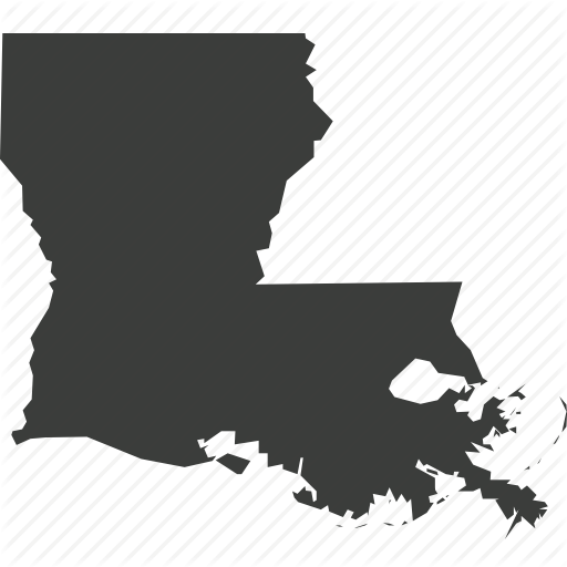 America, Location, Louisiana, Map, State, Usa Icon