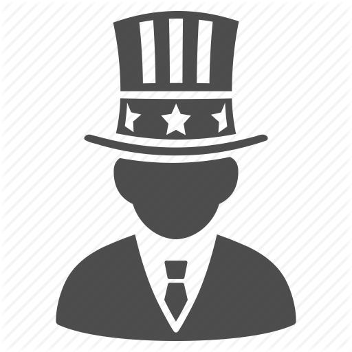 American President, Capital, Monopoly, Uncle Sam, United States