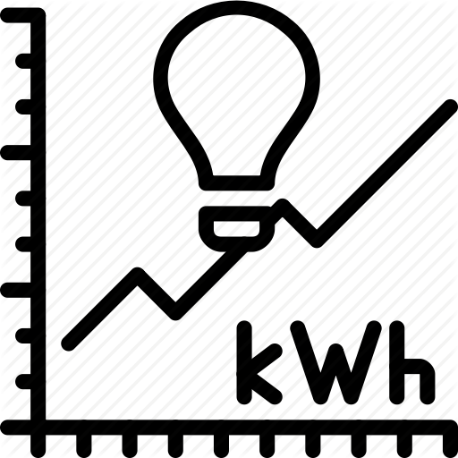 Chart, Home, Power, Smart, Usage Icon