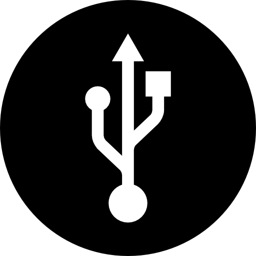 Usb Circular Interface Symbol