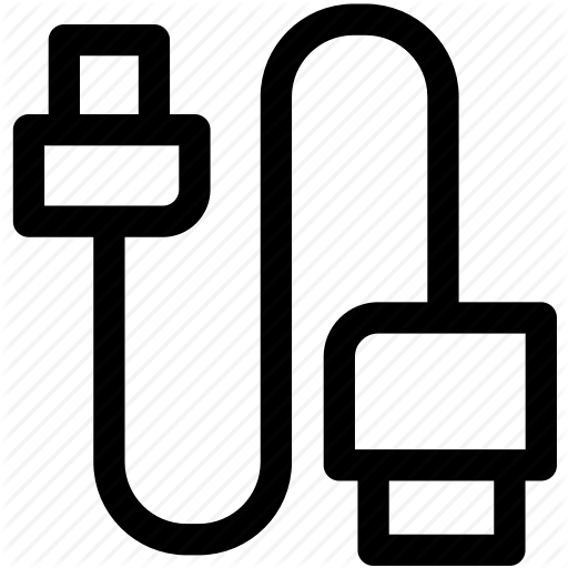 Cable, Charging Cable, Iphone, Plug, Plug In, Usb Cable Icon