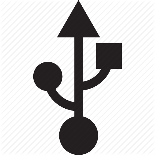 Connect, Usb Icon