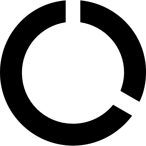 Round Data Usage Symbol